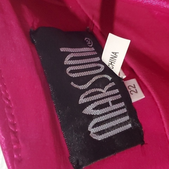 Marsoni Off The Shoulder Plus Size Stretch Party Dress Size 22 - Picture 5 of 16